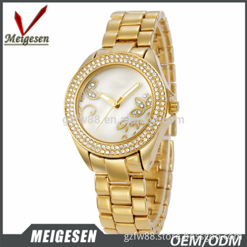 China Cheaper Quartz Wristwatches Crystal Women Watch